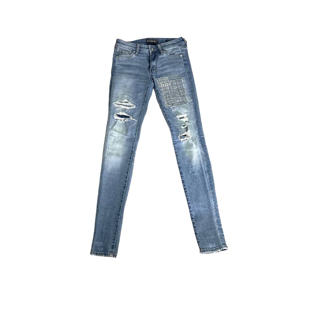 Abercrombie & Fitch Denim Blue Signature Collection Super Skinny Jeans Size 24